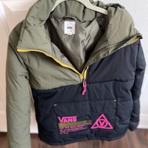 Vans tri color ski and snowboard jacket size XS